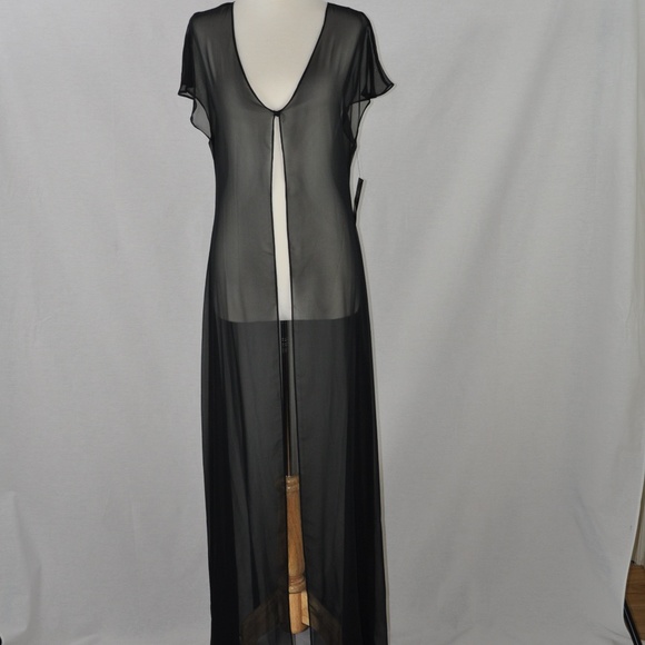 ALLEN SCHWARTZ EVENING Sheer Cover-up, Size NWT $1,000